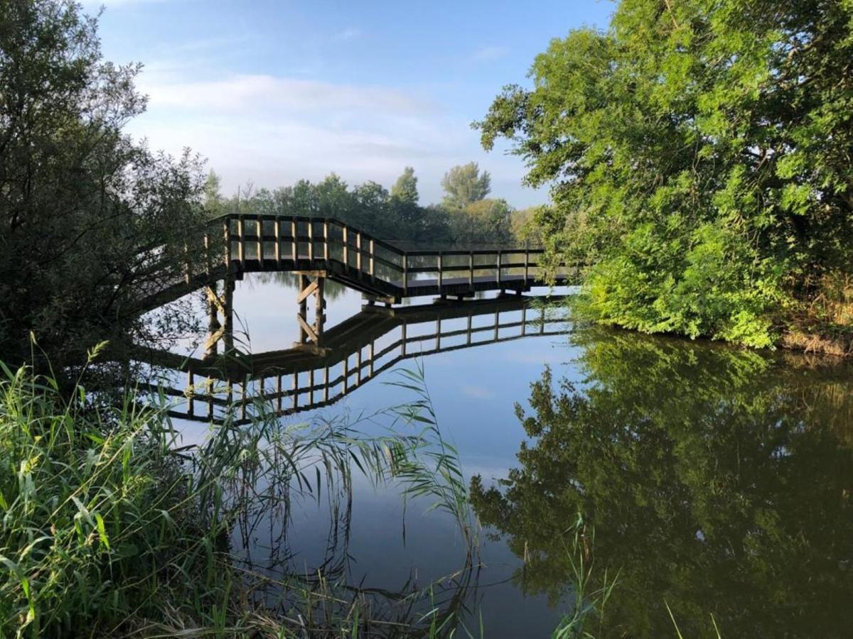 Chalet 556 Op Recreatiepark De Wielen シント・マールテン エクステリア 写真